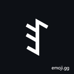 Yi Syllable Ne Symbol