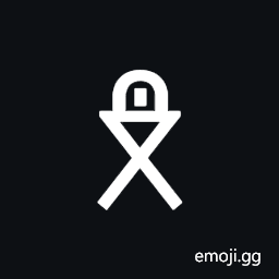 Yi Syllable Nguo Symbol