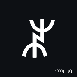 Yi Syllable Ryt Symbol