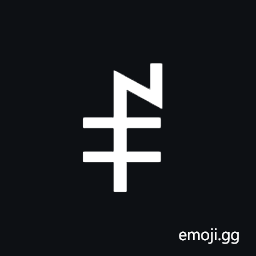 Yi Syllable Yie Symbol