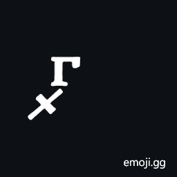 Znamenny Combining Mark Gorazdo Nizko S Kryzhem On Left Symbol